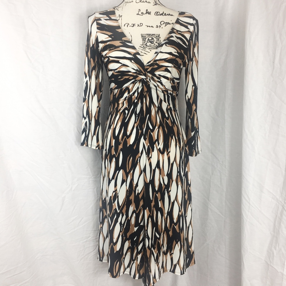 Lily Long Sleeved Dress Size Small V Neck